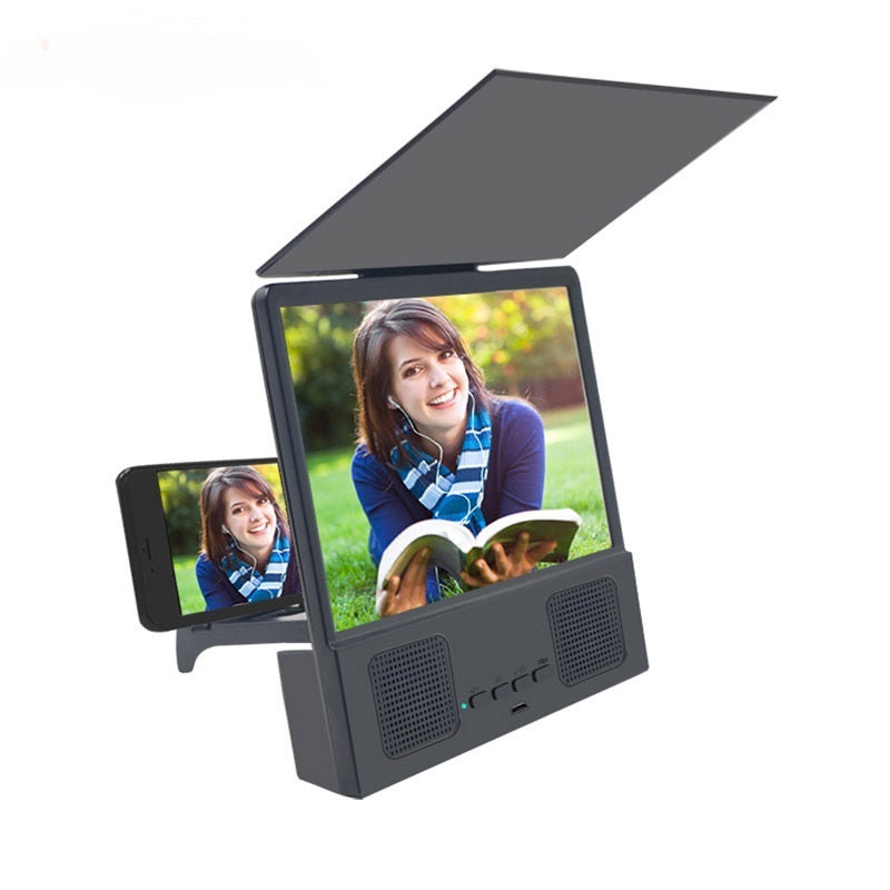Mobile Phone Screen Magnifier 3D HD Video Bluetooth Amplifier Smartphone Stand Amplifier Smartphone Stand Holder Gift