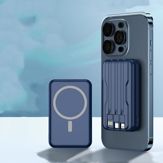 Comes With Wire Charging Treasure Magnetic Suction Wireless Charge
