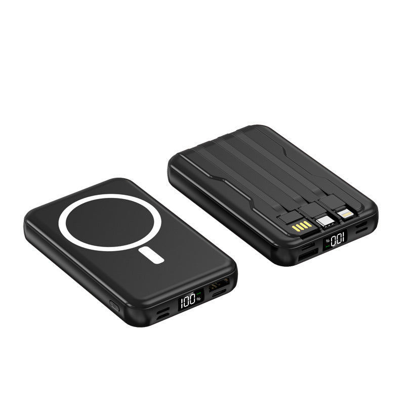 Comes With Wire Charging Treasure Magnetic Suction Wireless Charge