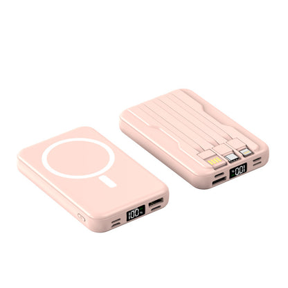 Comes With Wire Charging Treasure Magnetic Suction Wireless Charge