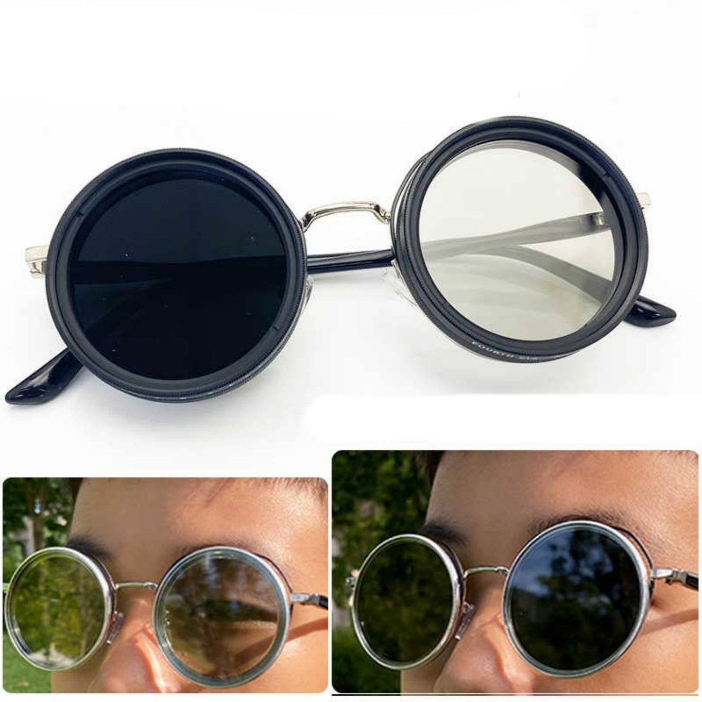 Adjustable Darkening Sunglasses