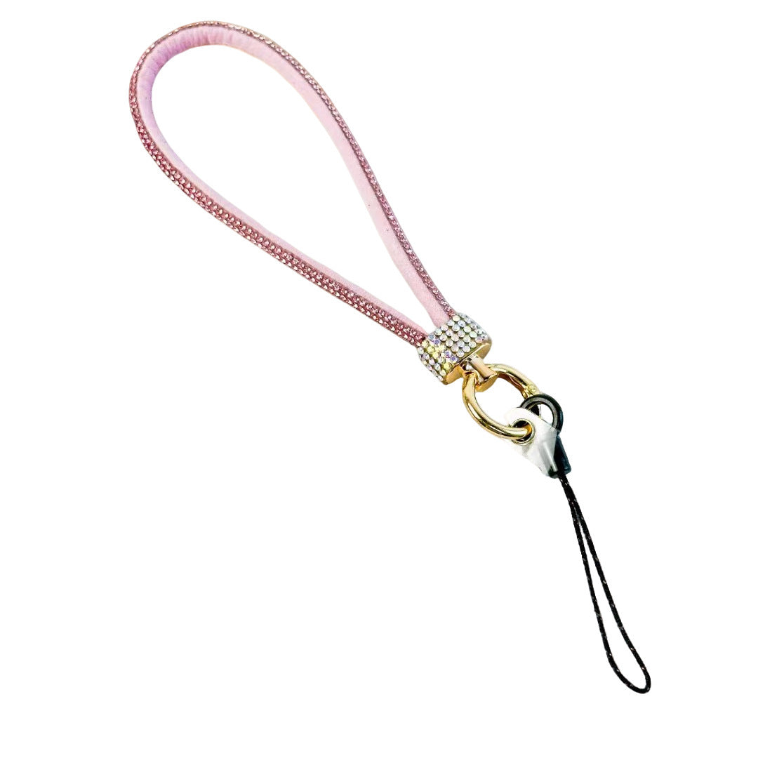 Mobile Phone Lanyard Wrist Chain Luxury Rhinestone Lanyard Anti-separation Rope